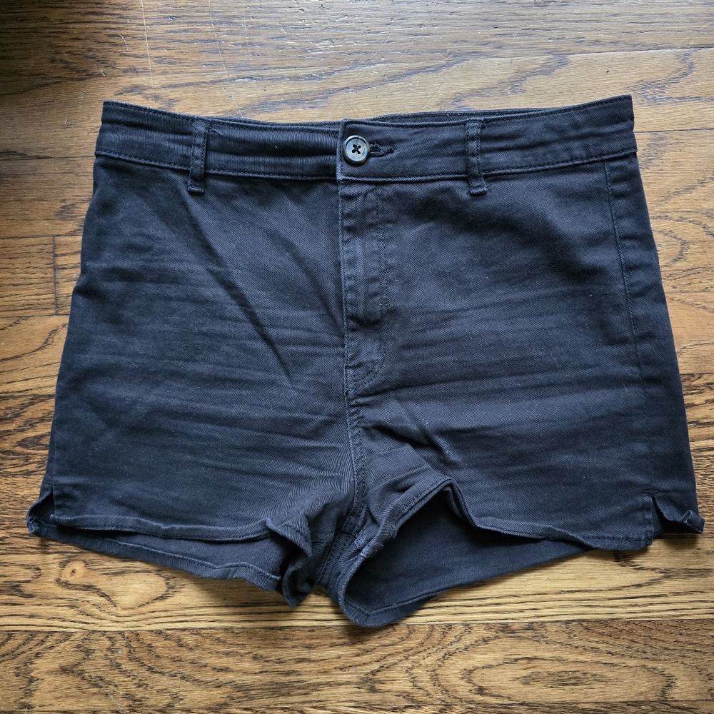 H&M Divided Shorts Black US 8